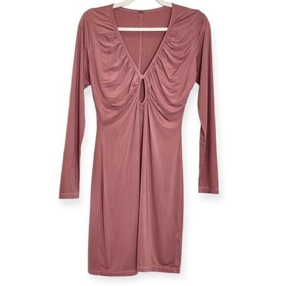 Anthropologie Young Fabulous & Broke Libette Desert Rose Mini Dress Size S New - Picture 1 of 10